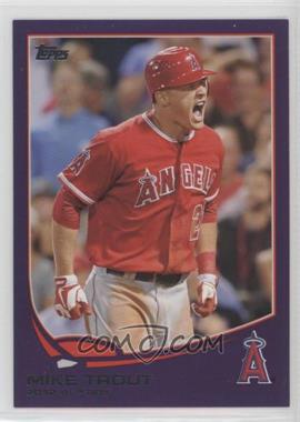2013 Topps - [Base] - Toys R Us Purple #338 - Mike Trout