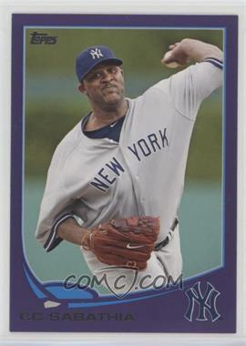 2013 Topps - [Base] - Toys R Us Purple #52 - C.C. Sabathia