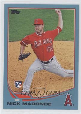 2013 Topps - [Base] - Wal-Mart Blue #187 - Nick Maronde