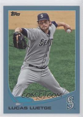 2013 Topps - [Base] - Wal-Mart Blue #244 - Lucas Luetge