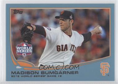 2013 Topps - [Base] - Wal-Mart Blue #256 - Madison Bumgarner