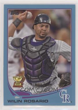 2013 Topps - [Base] - Wal-Mart Blue #375 - Wilin Rosario