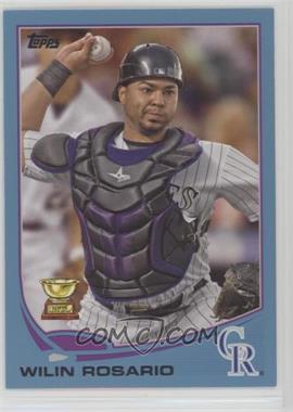 2013 Topps - [Base] - Wal-Mart Blue #375 - Wilin Rosario