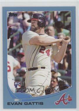 2013 Topps - [Base] - Wal-Mart Blue #418 - Evan Gattis