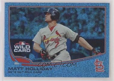 2013 Topps - [Base] - Wrapper Redemption Blue Slate #125 - Matt Holliday