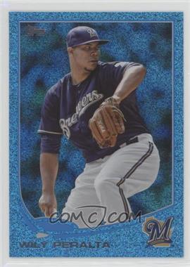2013 Topps - [Base] - Wrapper Redemption Blue Slate #381 - Wily Peralta