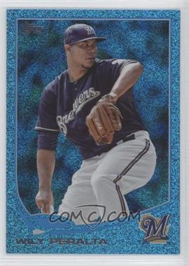 2013 Topps - [Base] - Wrapper Redemption Blue Slate #381 - Wily Peralta