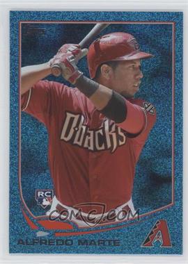 2013 Topps - [Base] - Wrapper Redemption Blue Slate #422 - Alfredo Marte