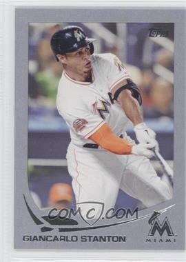 2013 Topps - [Base] - Wrapper Redemption Silver Slate #127 - Giancarlo Stanton /10