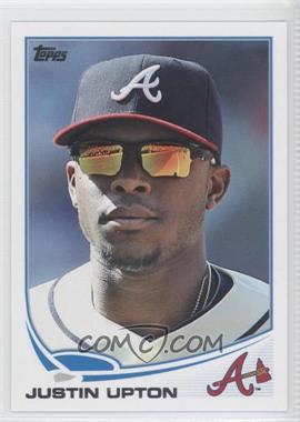 2013 Topps - [Base] #110.2 - Sunglasses Variation - Justin Upton