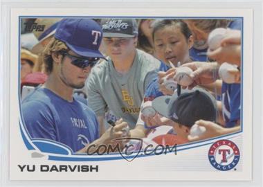 2013 Topps - [Base] #11.3 - Autograph Signing Variation - Yu Darvish