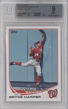 2013 Topps - [Base] #1.2 - SP - Out of Bounds Variation - Bryce Harper [BGS 9 MINT]