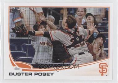 2013 Topps - [Base] #128.2 - SP - Out of Bounds Variation - Buster Posey