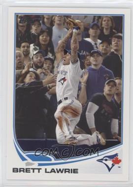 2013 Topps - [Base] #13.2 - SP - Out of Bounds Variation - Brett Lawrie