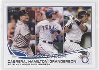 League Leaders - Miguel Cabrera, Josh Hamilton, Curtis Granderson