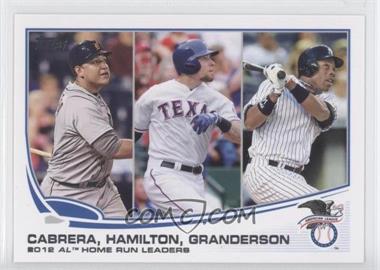 2013 Topps - [Base] #153 - League Leaders - Miguel Cabrera, Josh Hamilton, Curtis Granderson