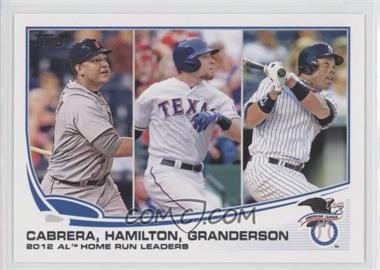 2013 Topps - [Base] #153 - League Leaders - Miguel Cabrera, Josh Hamilton, Curtis Granderson