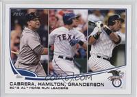 League Leaders - Miguel Cabrera, Josh Hamilton, Curtis Granderson