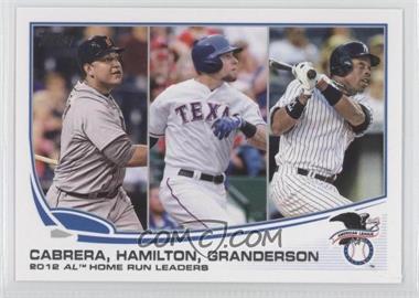 2013 Topps - [Base] #153 - League Leaders - Miguel Cabrera, Josh Hamilton, Curtis Granderson