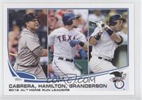 League Leaders - Miguel Cabrera, Josh Hamilton, Curtis Granderson