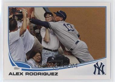 2013 Topps - [Base] #213.2 - SP - Out of Bounds Variation - Alex Rodriguez