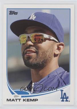 2013 Topps - [Base] #242.3 - Sunglasses Variation - Matt Kemp