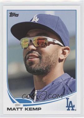 2013 Topps - [Base] #242.3 - Sunglasses Variation - Matt Kemp