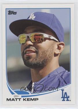 2013 Topps - [Base] #242.3 - Sunglasses Variation - Matt Kemp