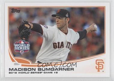 2013 Topps - [Base] #256 - Madison Bumgarner