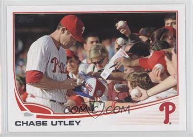 2013 Topps - [Base] #26.2 - Autograph Signing Variation - Chase Utley
