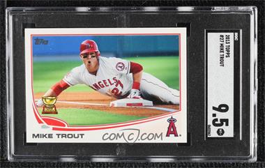 2013 Topps - [Base] #27.1 - Mike Trout [SGC 9.5 Mint+]