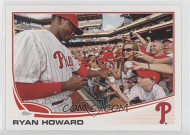 2013 Topps - [Base] #6.2 - Autograph Signing Variation - Ryan Howard