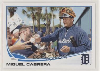 2013 Topps - [Base] #660.2 - Autograph Signing Variation - Miguel Cabrera