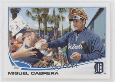 2013 Topps - [Base] #660.2 - Autograph Signing Variation - Miguel Cabrera