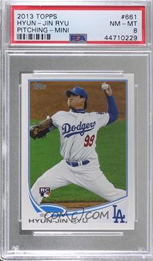 2013 Topps - [Base] #661.1 - Hyun-jin Ryu [PSA 8 NM‑MT]