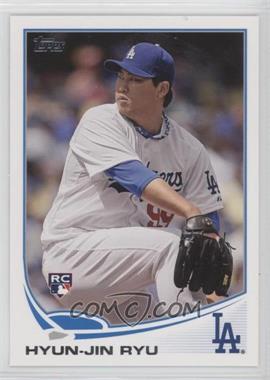 2013 Topps - [Base] #661.3 - Factory Set Variation - Hyun-jin Ryu (Wind Up)