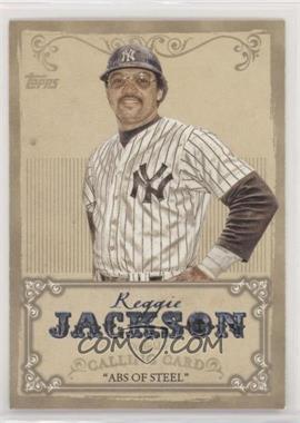 2013 Topps - Calling Card #CC-11 - Reggie Jackson [EX to NM]