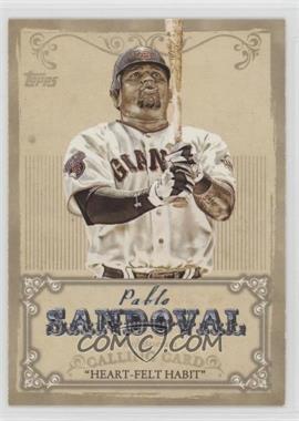 2013 Topps - Calling Card #CC-14 - Pablo Sandoval [Noted]