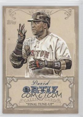 2013 Topps - Calling Card #CC-4 - David Ortiz