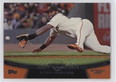 2013 Topps - Chase it Down #CD-2 - Pablo Sandoval