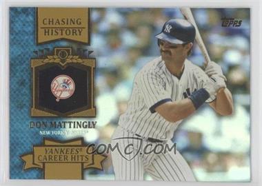 2013 Topps - Chasing History - Gold Foil #CH-13 - Don Mattingly