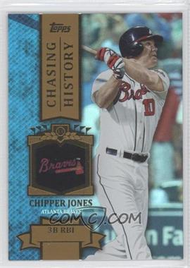 2013 Topps - Chasing History - Gold Foil #CH-26 - Chipper Jones