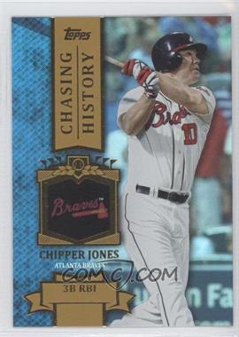 2013 Topps - Chasing History - Gold Foil #CH-26 - Chipper Jones