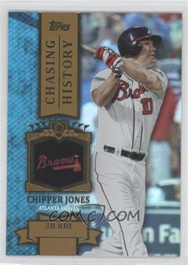 2013 Topps - Chasing History - Gold Foil #CH-26 - Chipper Jones