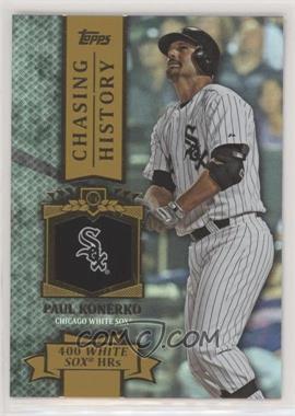 2013 Topps - Chasing History - Gold Foil #CH-48 - Paul Konerko