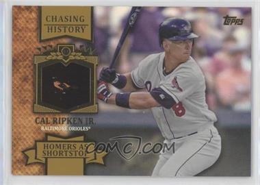 2013 Topps - Chasing History - Gold Foil #CH-57 - Cal Ripken Jr.