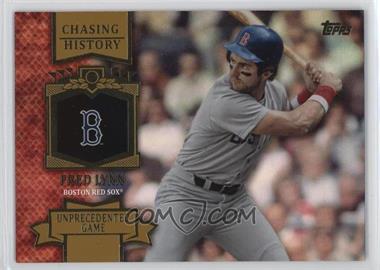 2013 Topps - Chasing History - Gold Foil #CH-59 - Fred Lynn