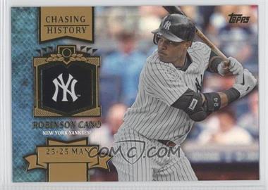 2013 Topps - Chasing History - Gold Foil #CH-73 - Robinson Cano