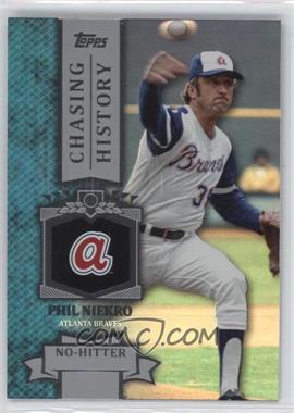 2013 Topps - Chasing History - Silver Foil #CH-100 - Phil Niekro