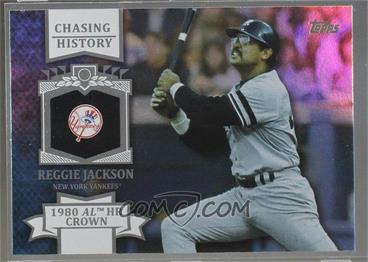 2013 Topps - Chasing History - Silver Foil #CH-20 - Reggie Jackson
